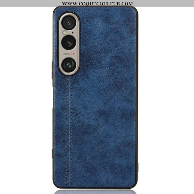 Coque Sony Xperia 1 VI Simili Cuir