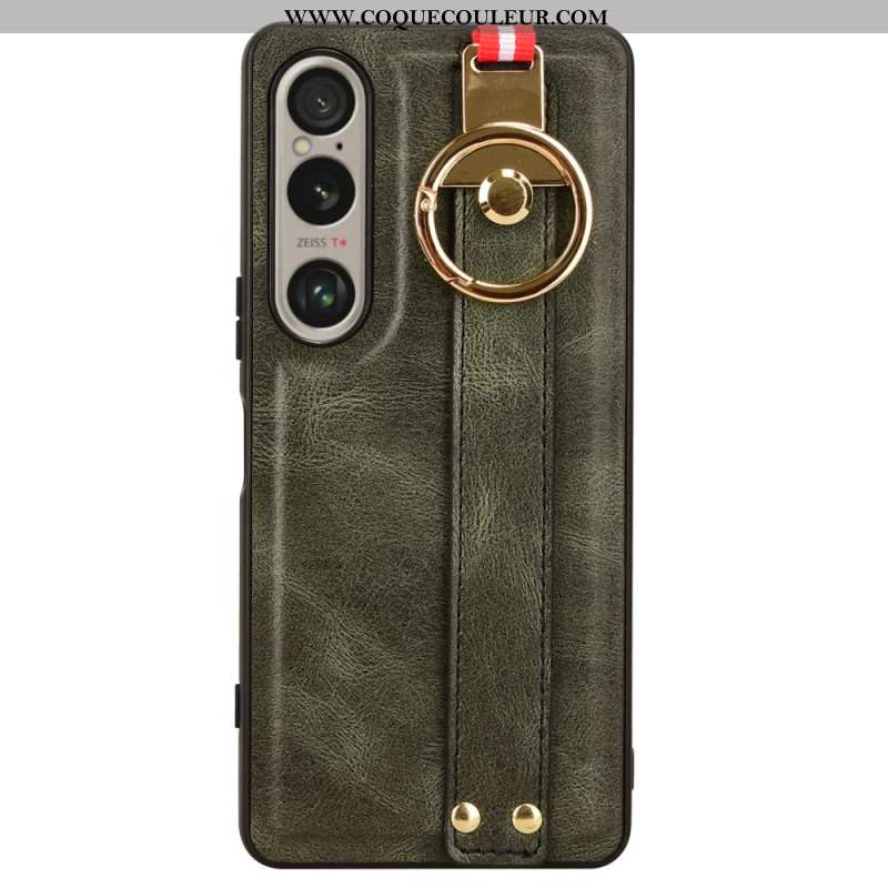 Coque Sony Xperia 1 VI Sangle et Anneau