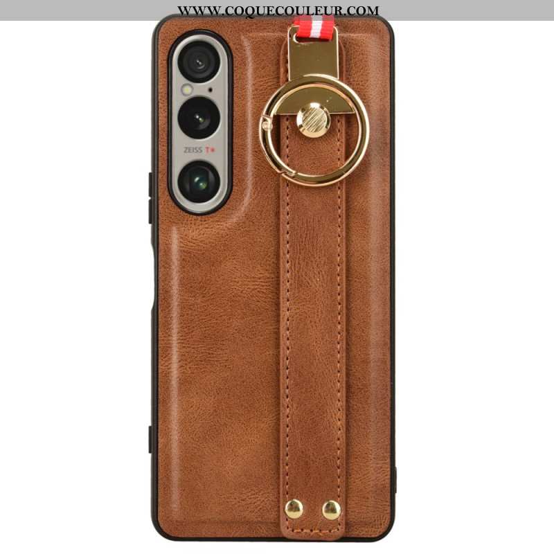 Coque Sony Xperia 1 VI Sangle et Anneau