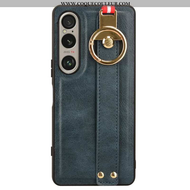 Coque Sony Xperia 1 VI Sangle et Anneau