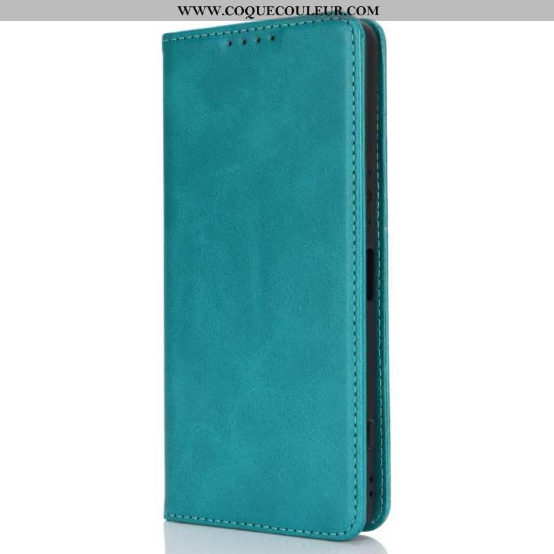 Flip Cover Sony Xperia 1 VI Cuir Fendu