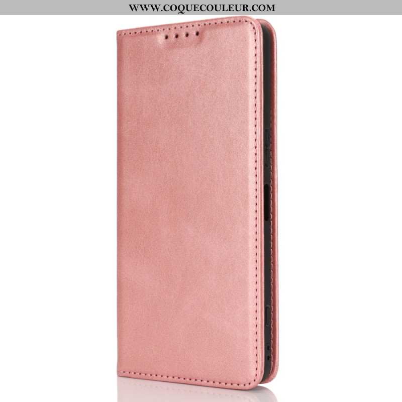 Flip Cover Sony Xperia 1 VI Cuir Fendu