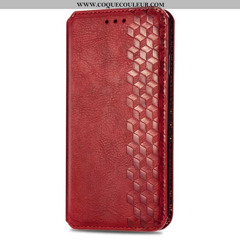 Flip Cover Sony Xperia 1 VI Effet Daim Frise