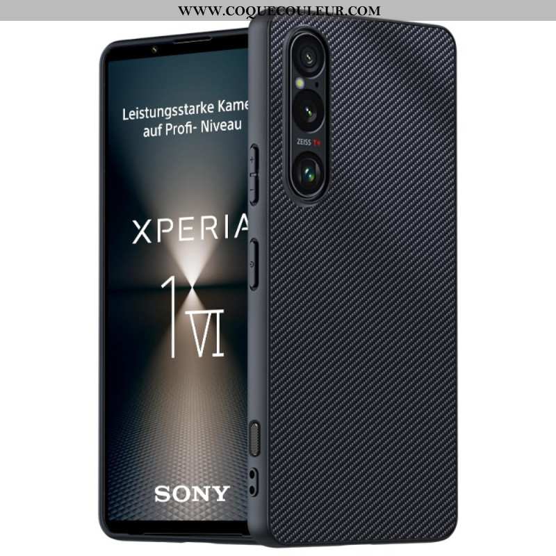 Coque Sony Xperia 1 VI Style Fibre Carbone