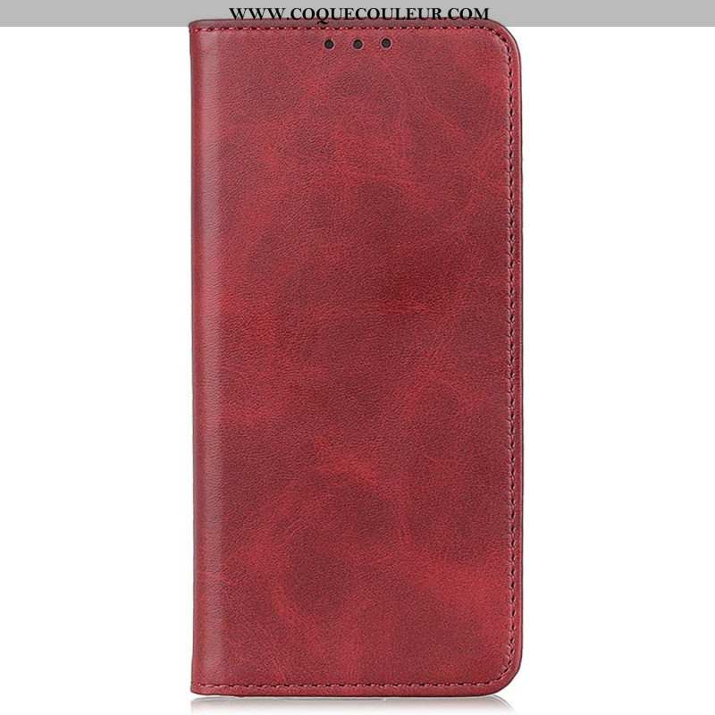 Flip Cover Sony Xperia 1 VI Cuir Fendu