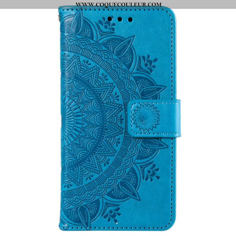 Housse Sony Xperia 1 VI Mandala Soleil à Lanière