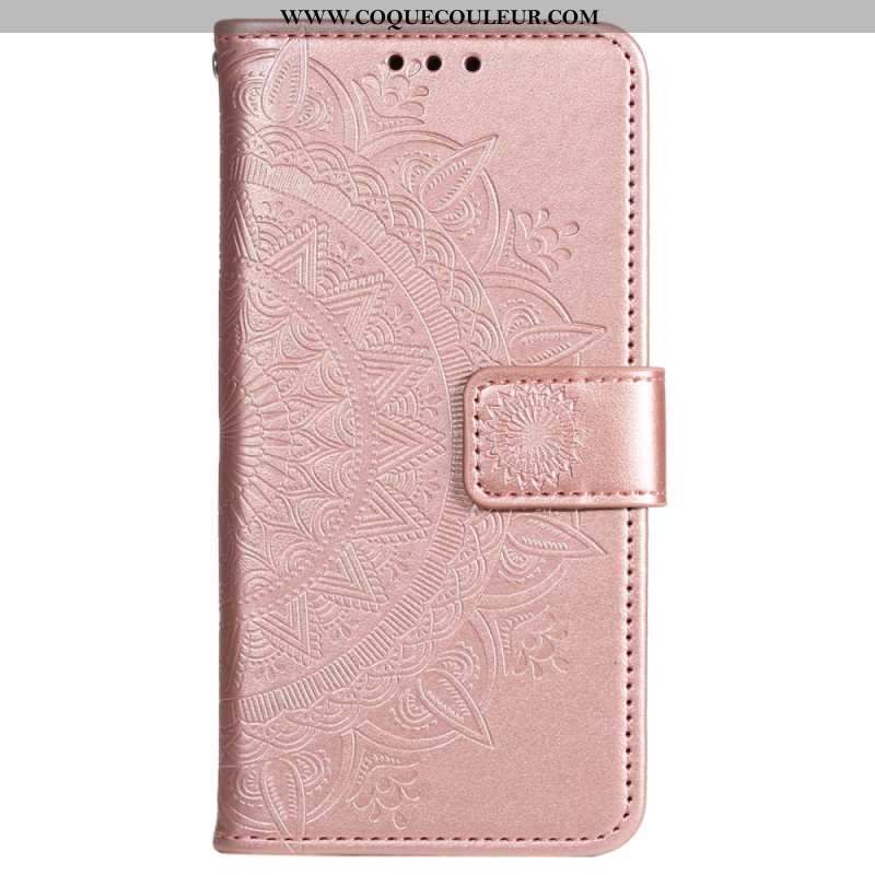 Housse Sony Xperia 1 VI Mandala Soleil à Lanière