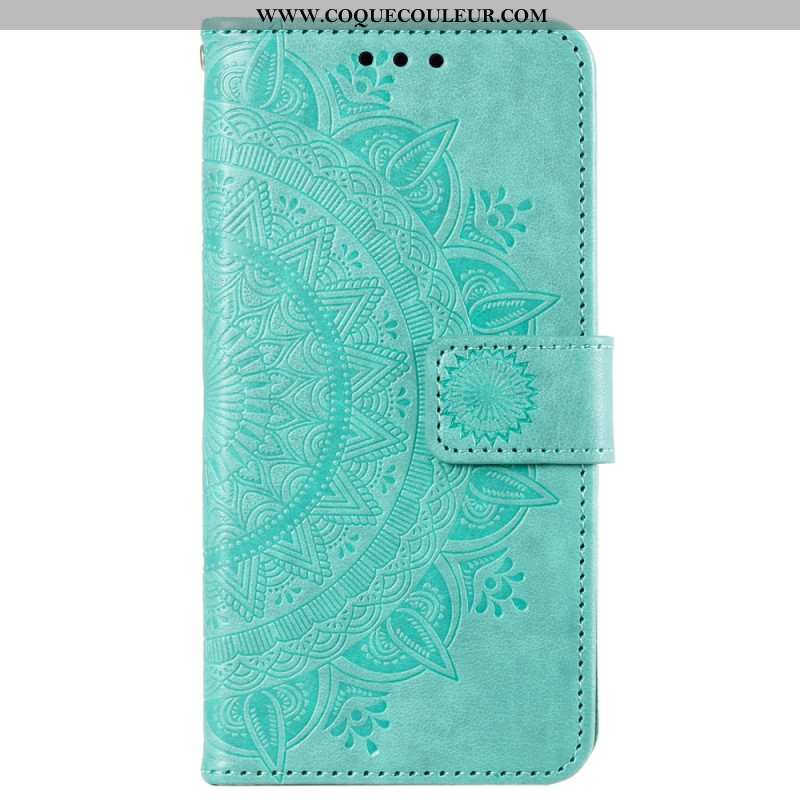 Housse Sony Xperia 1 VI Mandala Soleil à Lanière