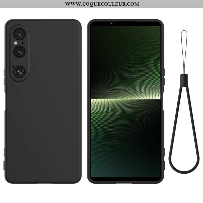 Coque Sony Xperia 1 VI Silicone à Lanière