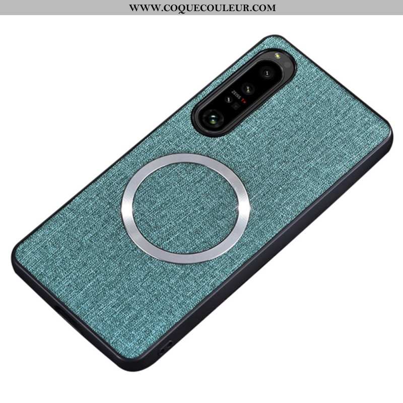 Coque Sony Xperia 1 VI Tissu Compatible MagSafe