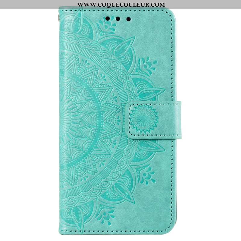 Housse Sony Xperia 10 VI Motif Mandala à Lanière