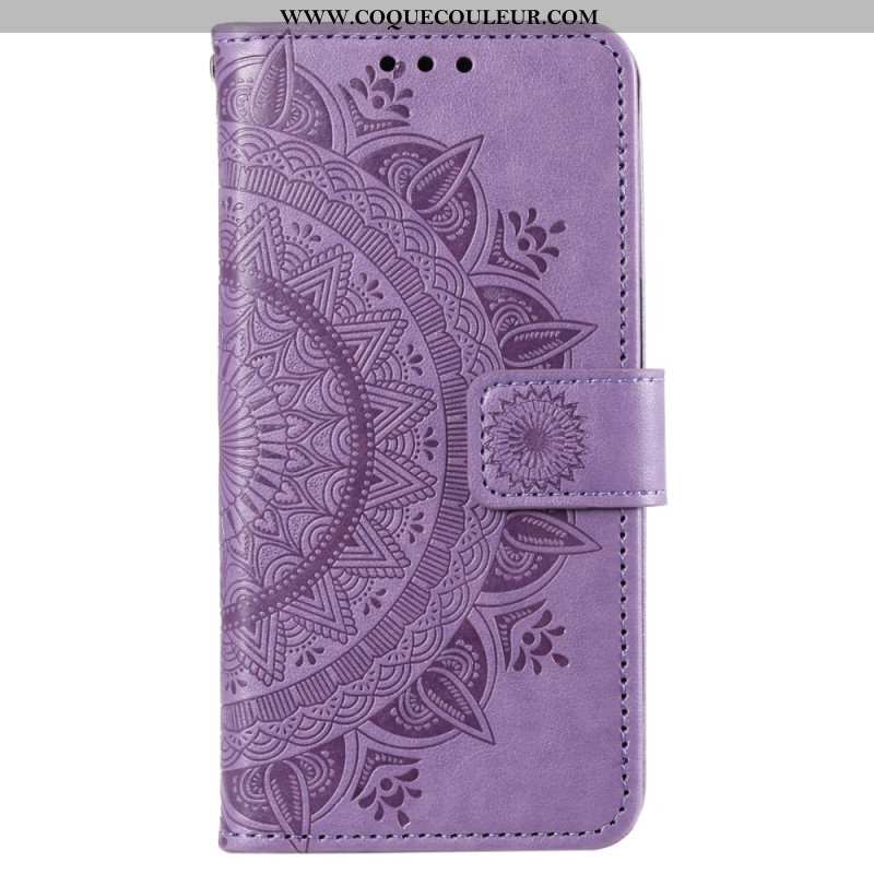 Housse Sony Xperia 10 VI Motif Mandala à Lanière