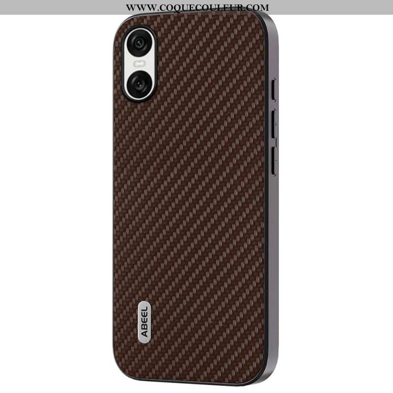 Coque Sony Xperia 10 VI Texture Fibre Carbone ABEEL