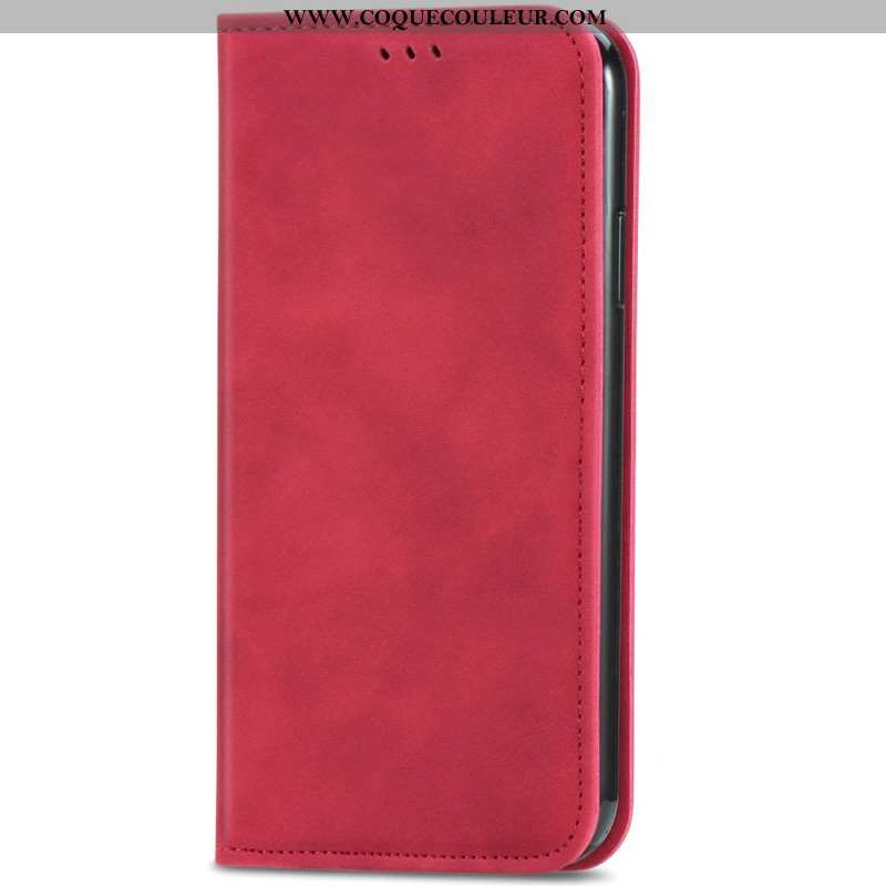 Flip Cover Sony Xperia 10 VI Effet Daim