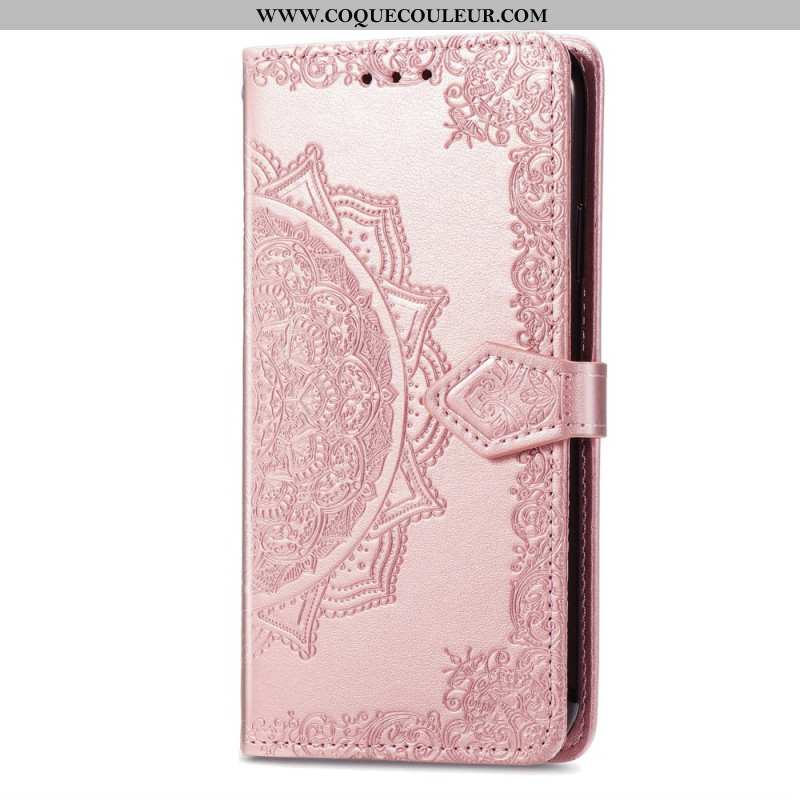 Housse Sony Xperia 10 VI Mandala Baroque à Lanière