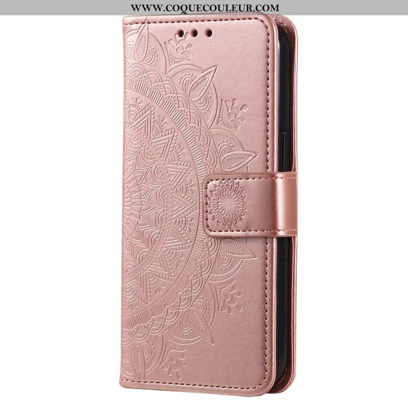 Housse Xiaomi 14 Pro Mandala Soleil à Lanière