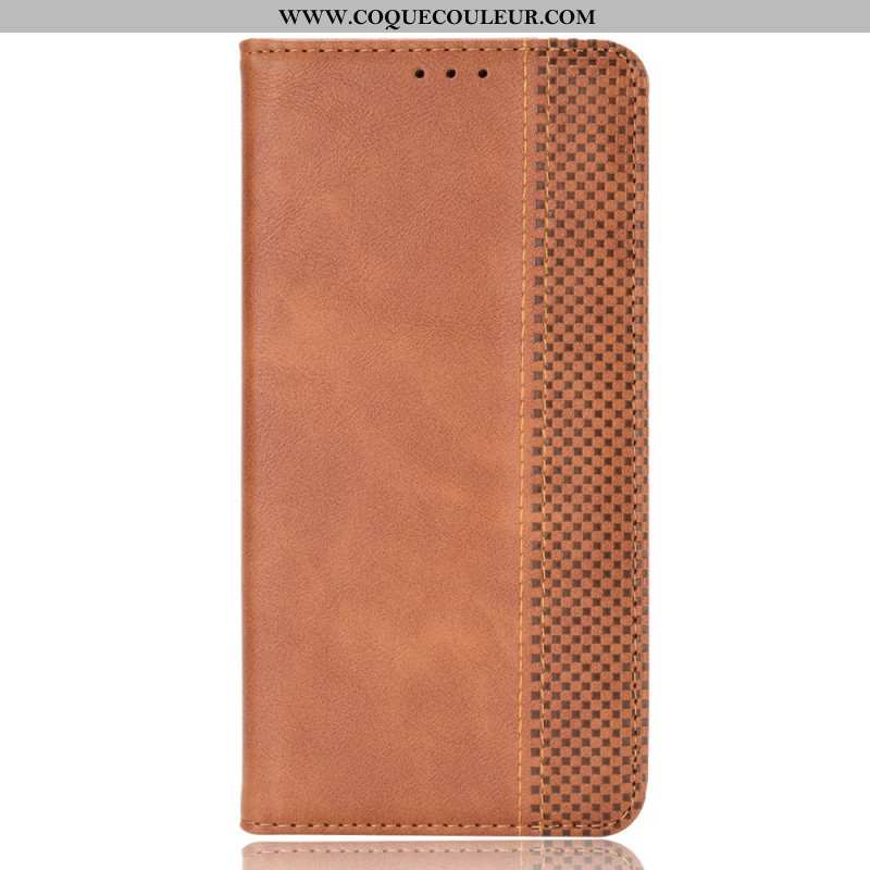 Flip Cover Xiaomi 14 Pro Simili Cuir Vintage