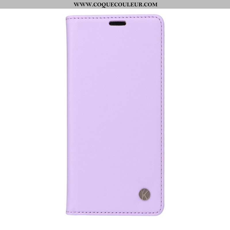 Flip Cover Xiaomi 14 Pro Style Cuir YIKATU