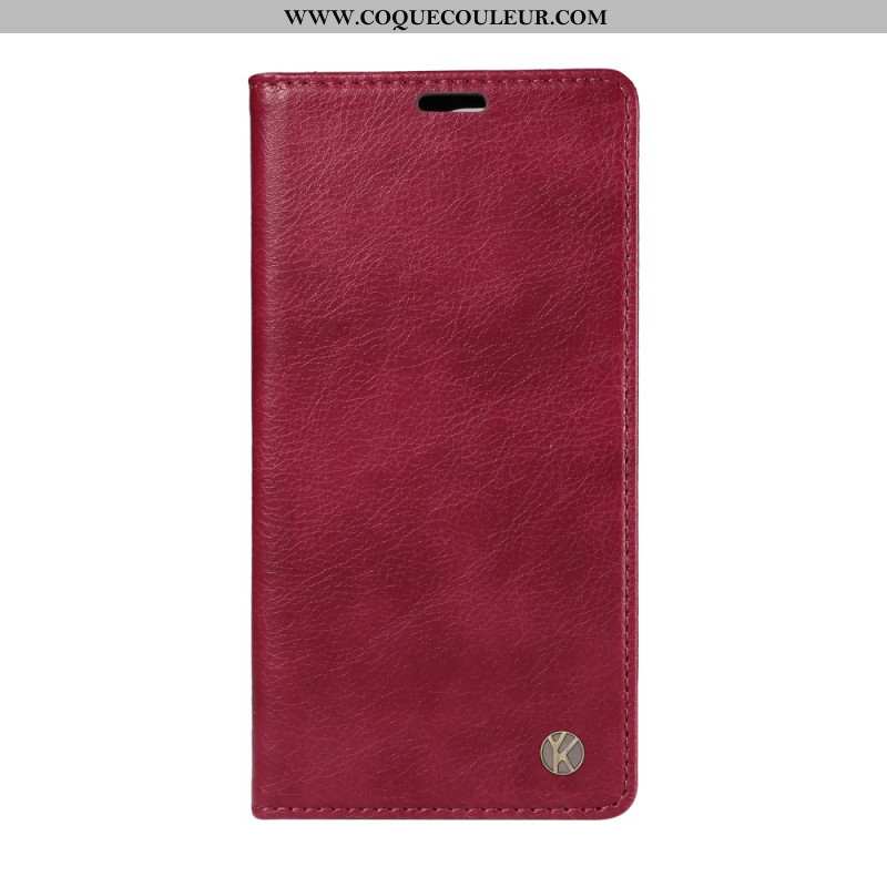 Flip Cover Xiaomi 14 Ultra Style Vintage YIKATU