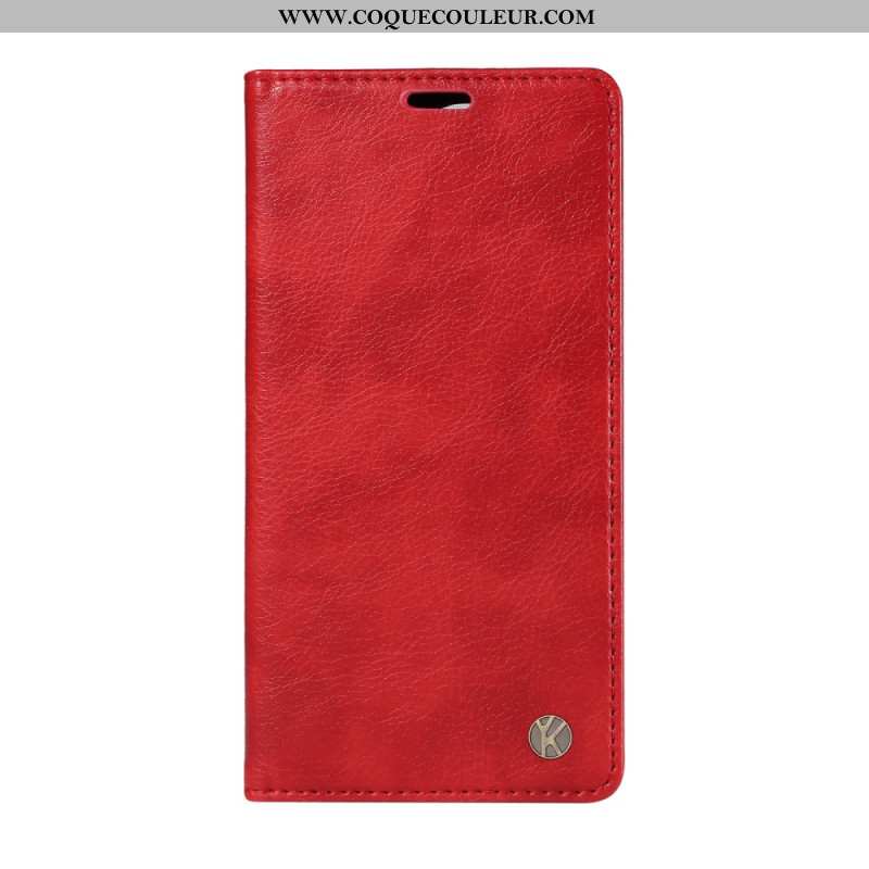 Flip Cover Xiaomi 14 Ultra Style Vintage YIKATU