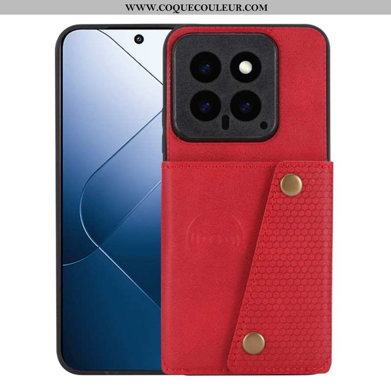 Coque Xiaomi 14 Porte-Cartes et Support