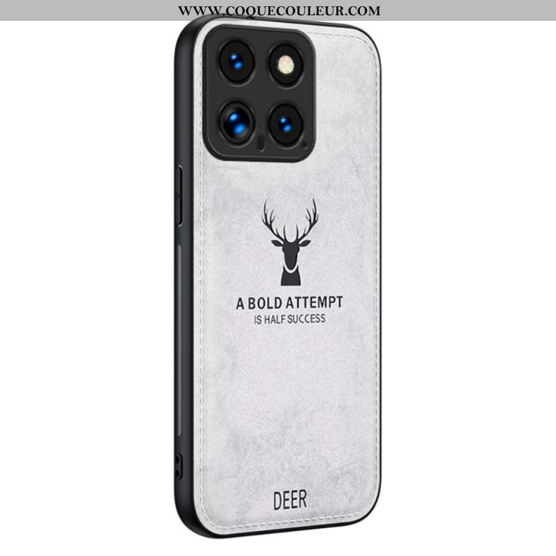 Coque Xiaomi 14 Texture Tissu Cerf