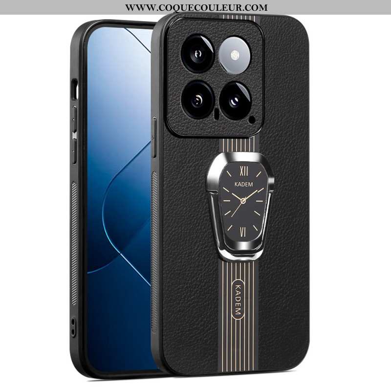 Coque Xiaomi 14 Motif de Montre avec Support KADEM