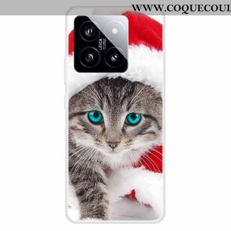 Coque Xiaomi 14 Chat Noël