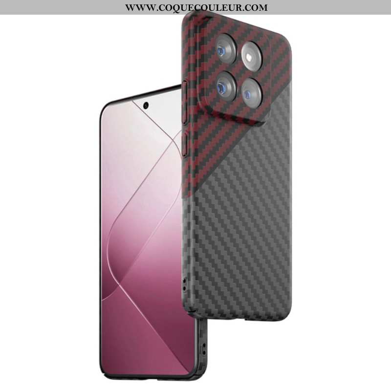 Coque Xiaomi 14 Style Fibre Carbone