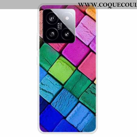 Coque Xiaomi 14 Blocs colorés