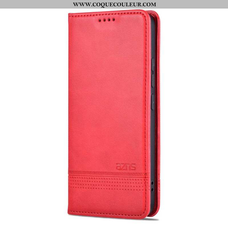 Flip Cover Xiaomi 14 Style Cuir AZNS