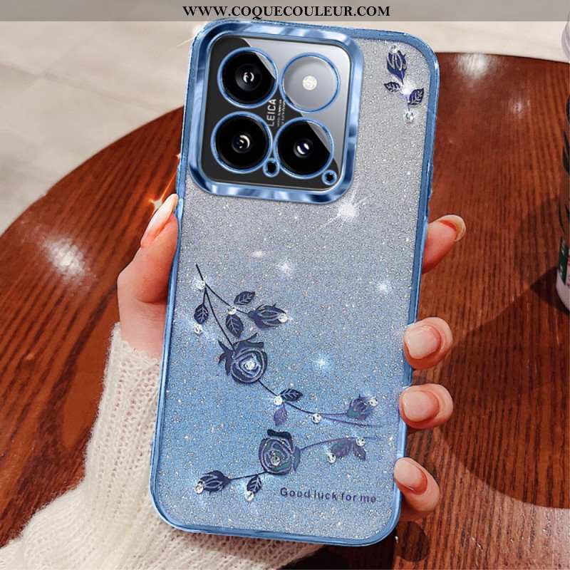 Coque Xiaomi 14 Motif Paillettes KADEM