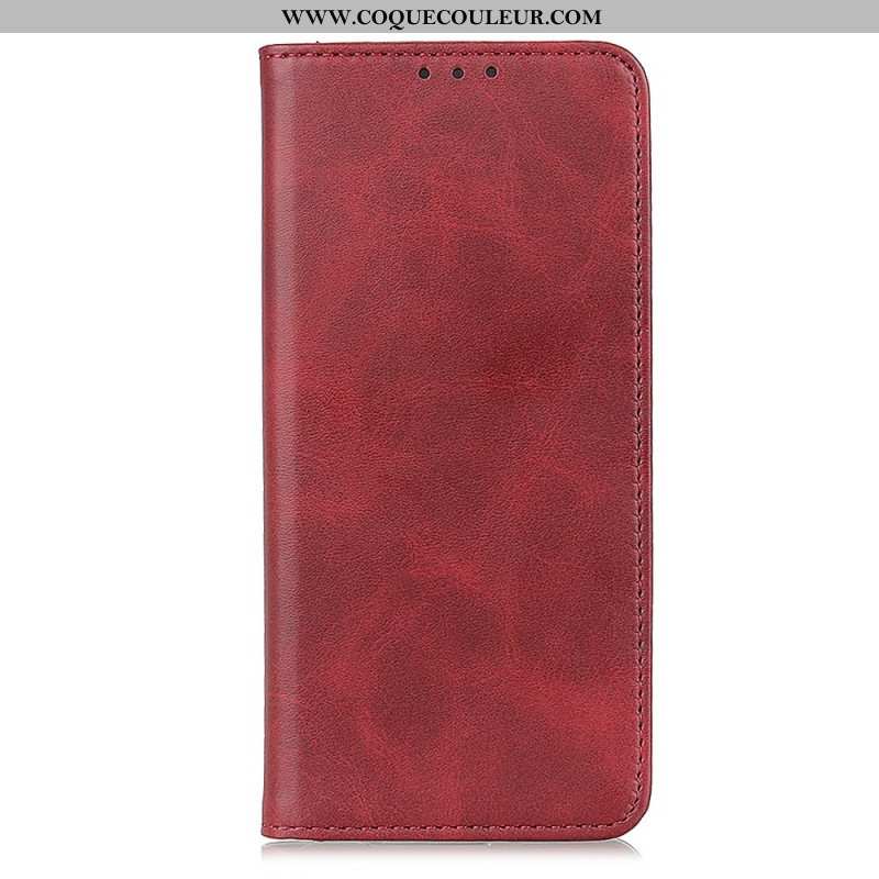 Flip Cover Xiaomi 14 Cuir Fendu