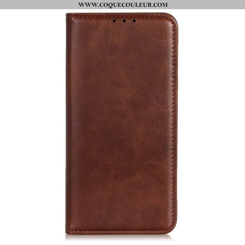 Flip Cover Xiaomi 14 Cuir Fendu