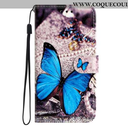 Housse Xiaomi 14T Pro Papillon Bleu