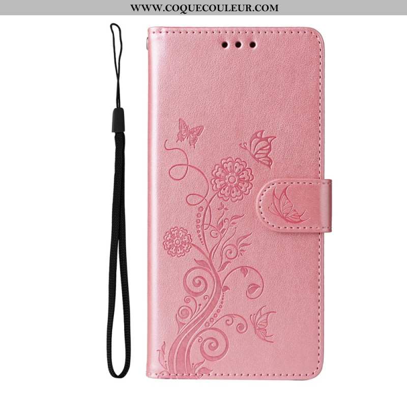 Housse Xiaomi 14T Pro Motif Papillons et Fleurs