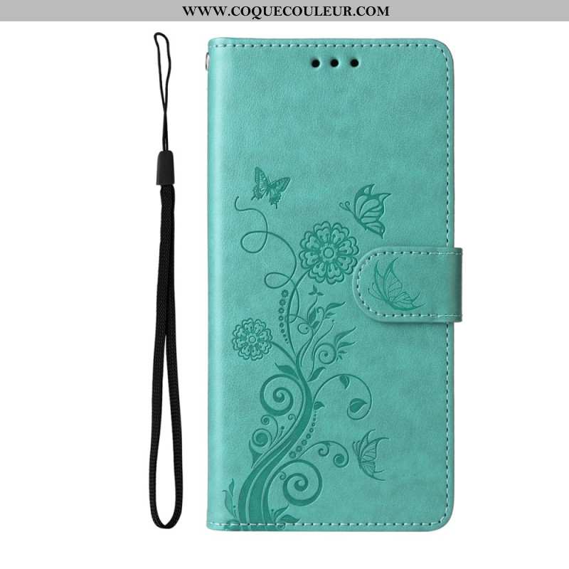 Housse Xiaomi 14T Pro Motif Papillons et Fleurs