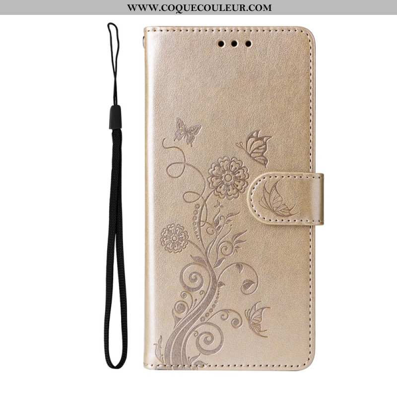 Housse Xiaomi 14T Pro Motif Papillons et Fleurs