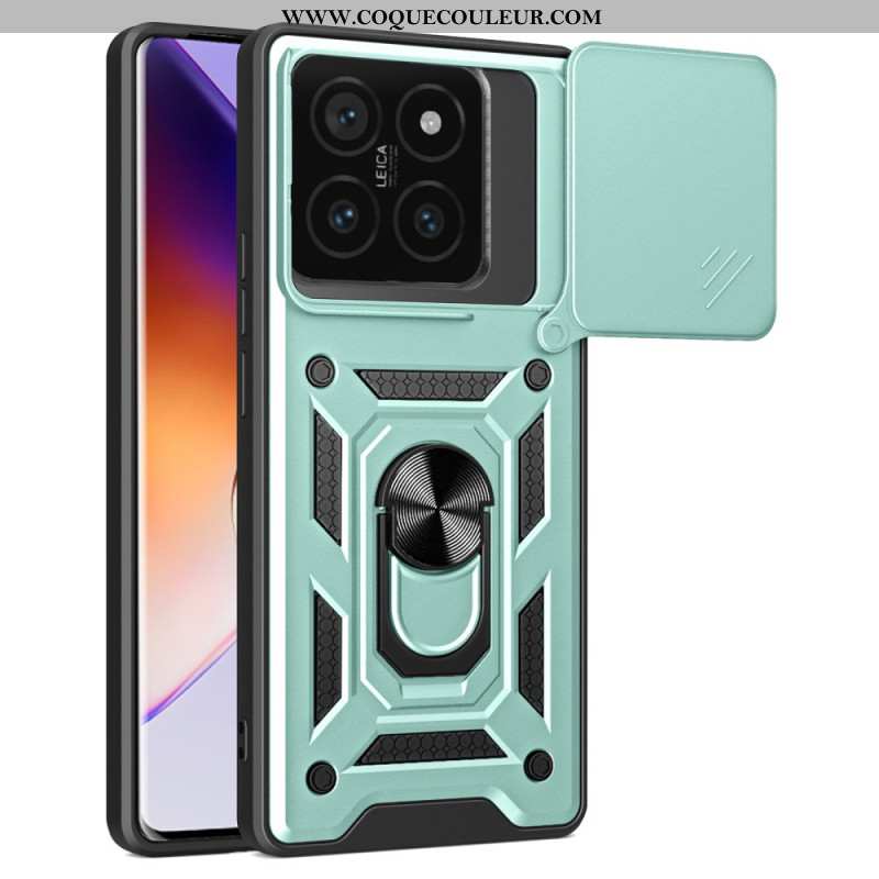 Coque Xiaomi 14T Pro Rabat Coulissant pour Caméra