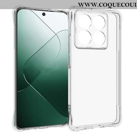 Coque Xiaomi 14T Pro Transparente Coins Renforcés