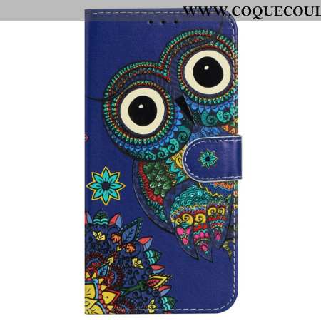 Housse Xiaomi 14T Hibou à Lanière