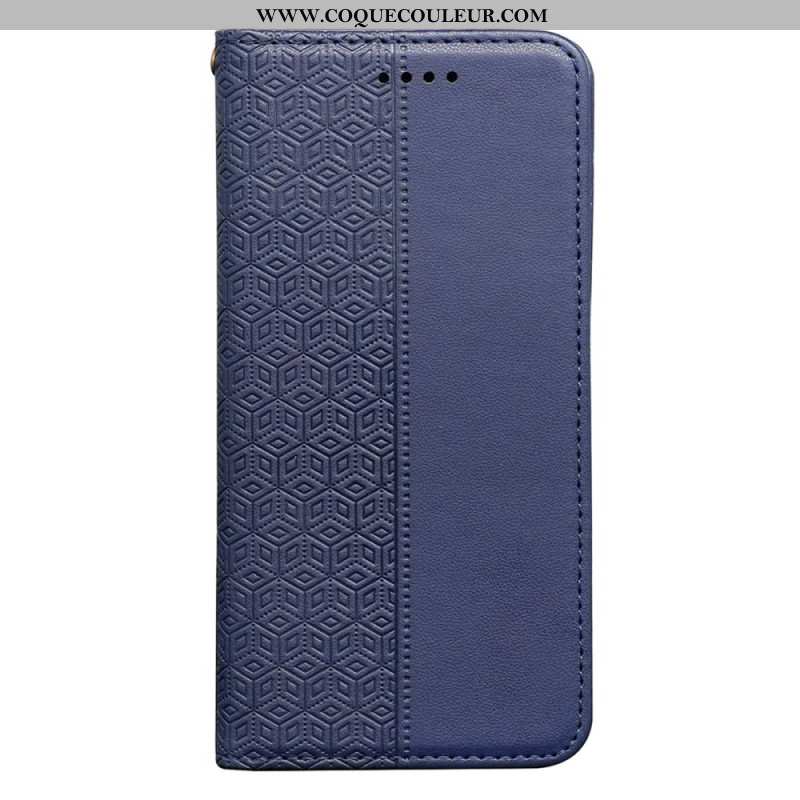 Flip Cover Xiaomi 14T Motif Quadrillé