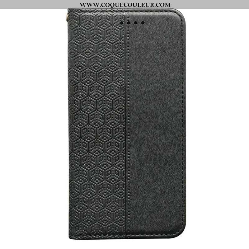 Flip Cover Xiaomi 14T Motif Quadrillé