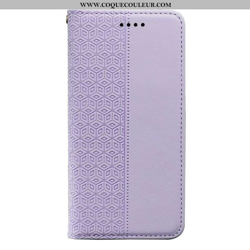 Flip Cover Xiaomi 14T Motif Quadrillé