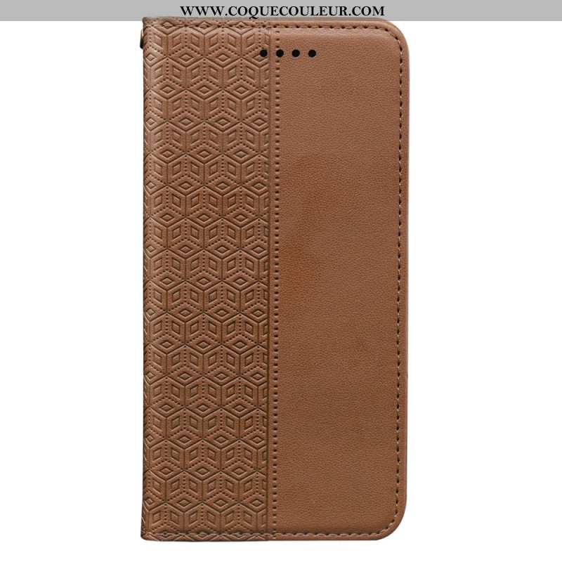 Flip Cover Xiaomi 14T Motif Quadrillé