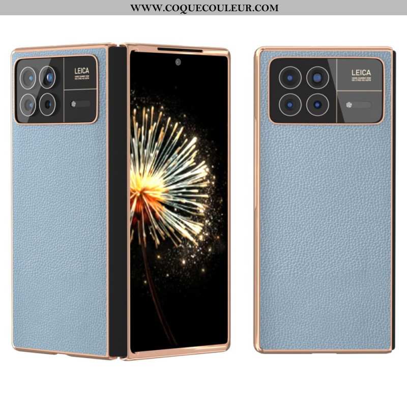 Coque Xiaomi Mix Fold 3 Effet Cuir