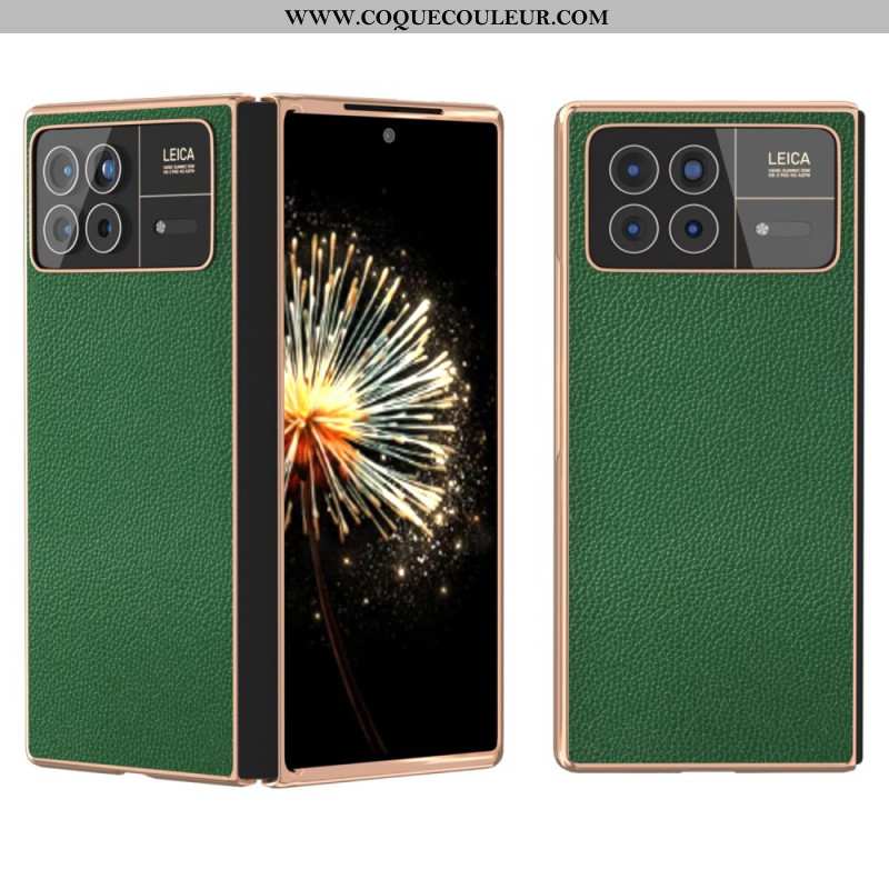 Coque Xiaomi Mix Fold 3 Effet Cuir