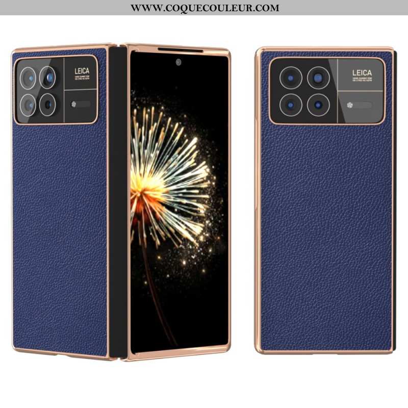 Coque Xiaomi Mix Fold 3 Effet Cuir