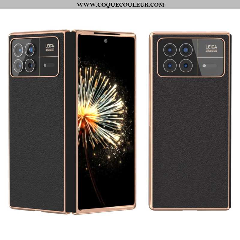 Coque Xiaomi Mix Fold 3 Simili Cuir