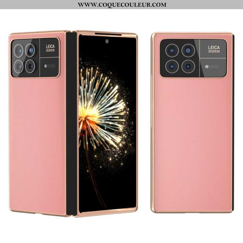 Coque Xiaomi Mix Fold 3 Simili Cuir